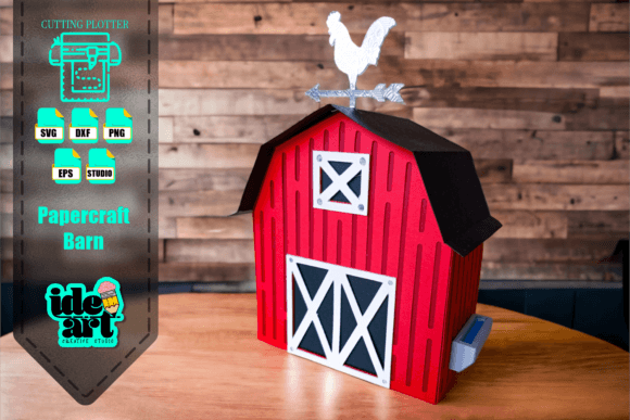 Bringing the Countryside to Life with 3D Barn Papercraft
