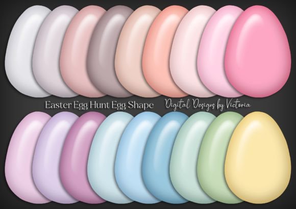 Easter Egg Hunt Egg Shape: A Creative Resource