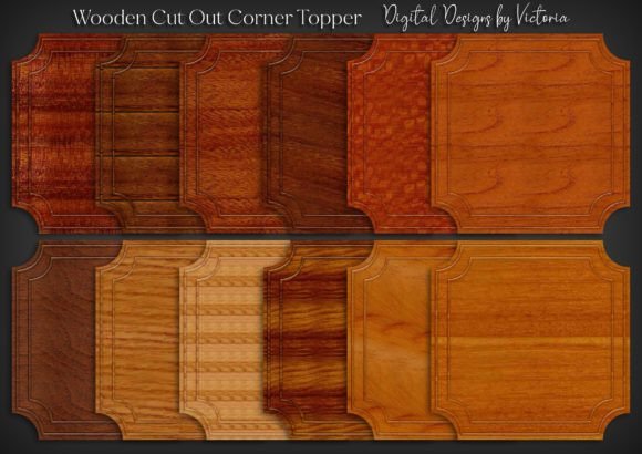 Elevate Crafts with Wooden Cut out Corner Topper Designs