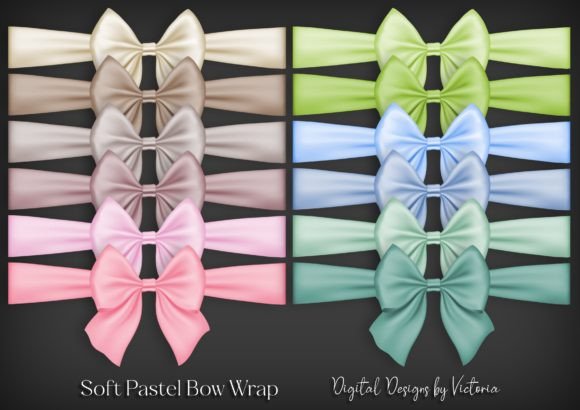 Elevate Your Crafts with the Versatile Soft Pastel Bow Wrap