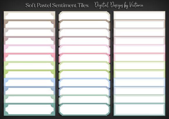 Elevate Your Creative Projects with Soft Pastel Sentiment Tiles