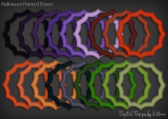 Elevate Your Halloween Projects with Pointed Frames