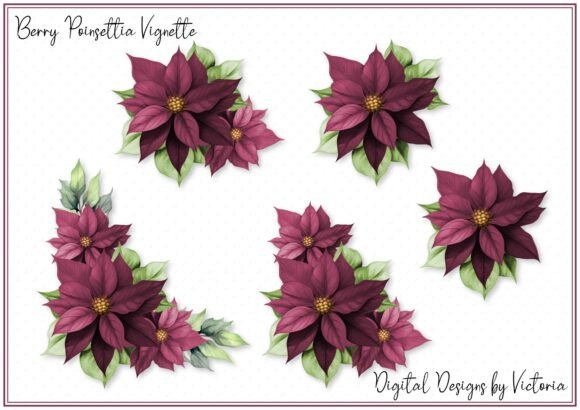Elevating Holiday Crafts with the Berry Poinsettia Vignette
