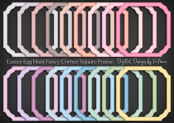 Enhancing Spring Projects with the Easter Egg Hunt Fancy Corner Frame Collection
