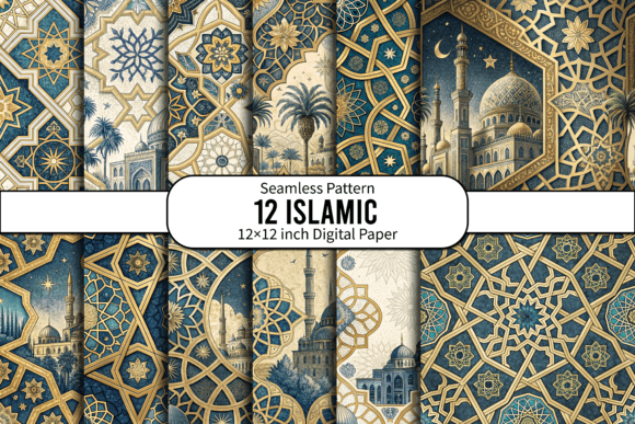 Evaluating Elegant Islamic Seamless Patterns for Digital and Print Projects