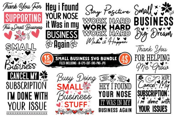 Evaluating the Small Business SVG Bundle and Quotes SVG for Professional Craft Projects