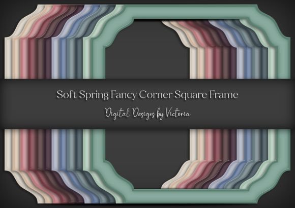 Evaluating the Soft Spring Fancy Corner Square Frame for Professional Design Work