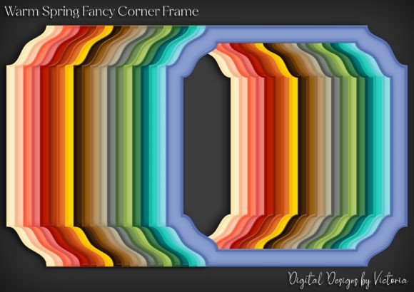Integrating Warm Spring Fancy Corner Frames into Professional and Creative Workflows