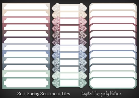 Soft Spring Sentiment Tiles: A Creative Toolkit