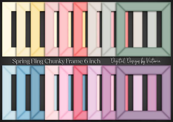 Spring Fling Chunky Frame: Bold Visuals for Crafters