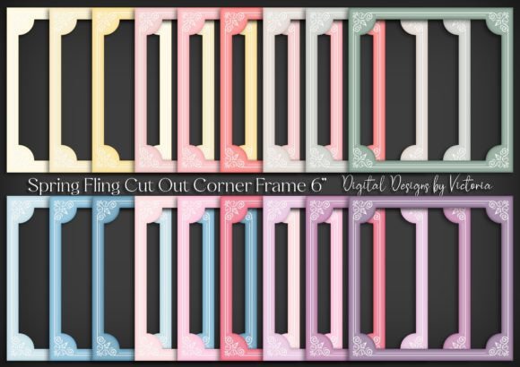 Spring Fling Cut out Corner Frame: A Crafter's Essential