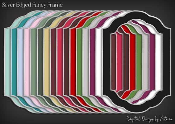 Unlocking Creative Potential: A Guide to Using Silver Edged Fancy Frames in Digital Crafting