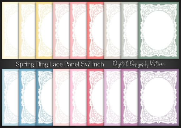 Unlocking Creative Potential with the Spring Fling Lace Panel 5x7 Inch Collection