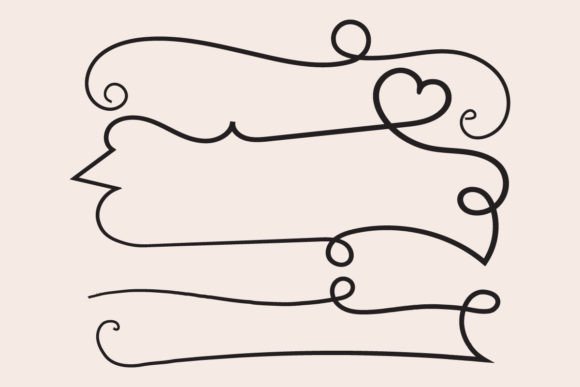 Unlocking Creative Potential with Valentine's Day Ribbon and Hand-Drawn Calligraphy Assets