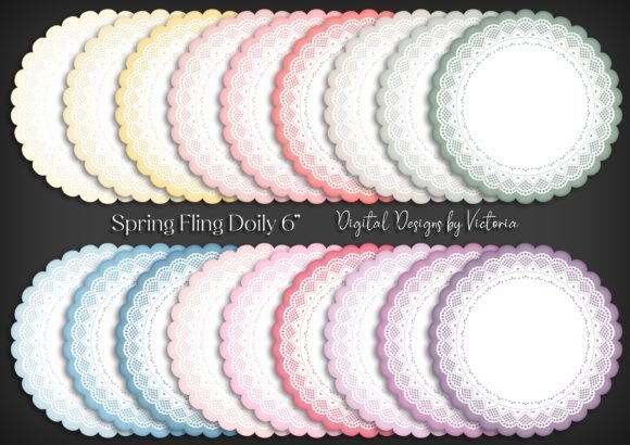 Unlocking Creativity with the Spring Fling Doily Digital Collection